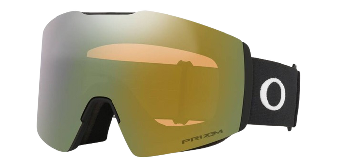 Lyžiarske okuliare Oakley Fall Line L Matte Black Prizm Sage Gold - 2024/25