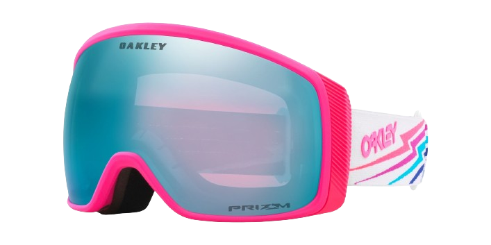 Lyžiarske okuliare Oakley Flight Tracker M White Bolt Prizm Snow Sapphire Iridium - 2024/25