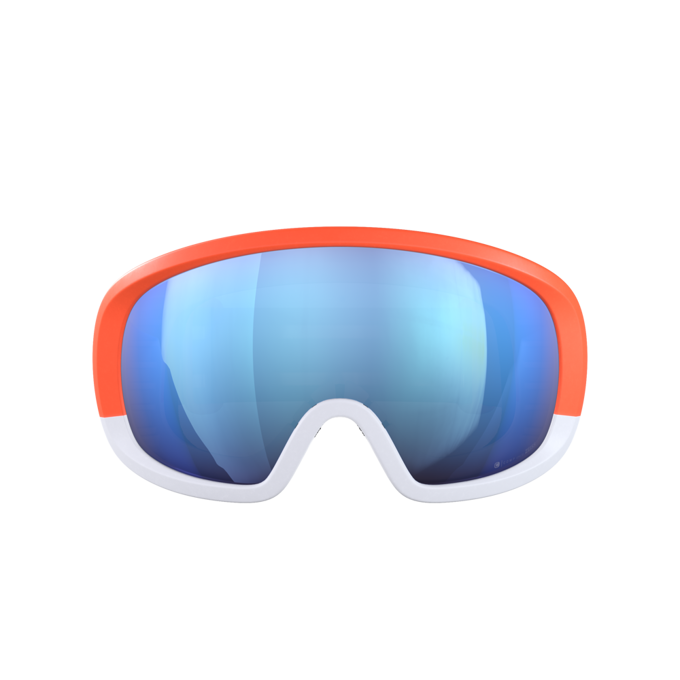 Lyžiarske okuliare POC Fovea Mid Clarity Comp+ Fluorescent Orange/Hydrogen White/Spektris Blue - 2022/23