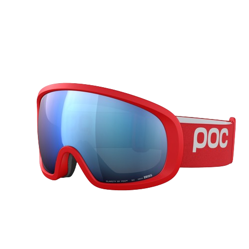 Lyžiarske okuliare POC Fovea Mid Prismane Red/Partly Sunny Blue - 2024/25