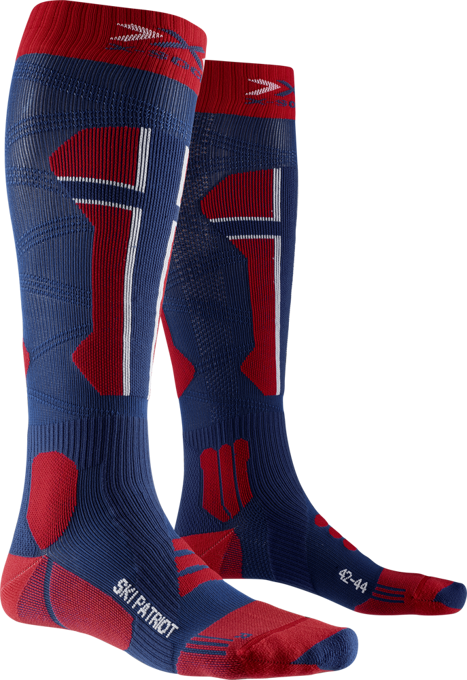 Lyžiarske ponožky X-SOCKS Ski Patriot 4.0 Norway - 2022/23