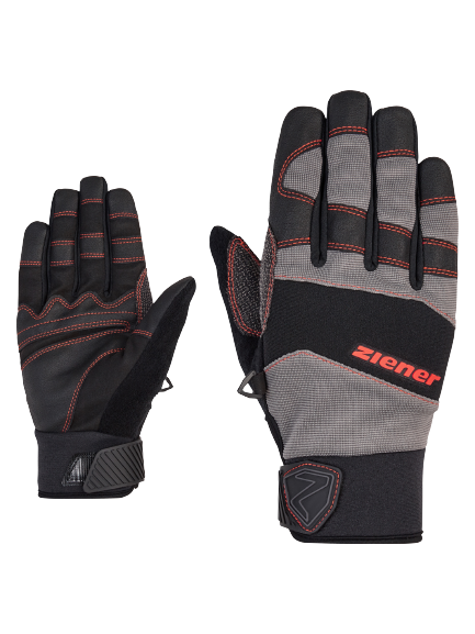 Lyžiarske rukavice Ziener G-Work Glove Ski Alpine Frost Gray - 2023/24