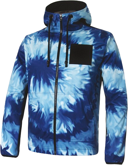 Mikina ENERGIAPURA Sweatshirt Full Zip With Hood Fluid Turquoise - 2022/23