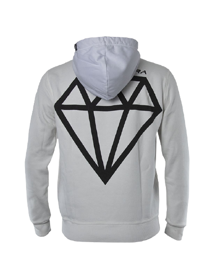 Mikina ENERGIAPURA Sweatshirt Svarte Like A Diamond White