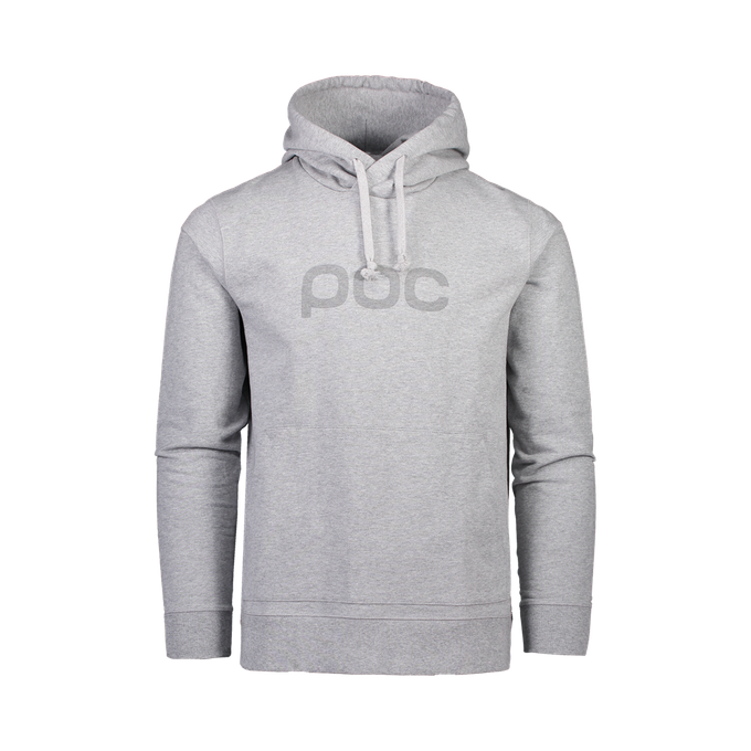 Mikina POC Hood Grey Melange - 2023/24