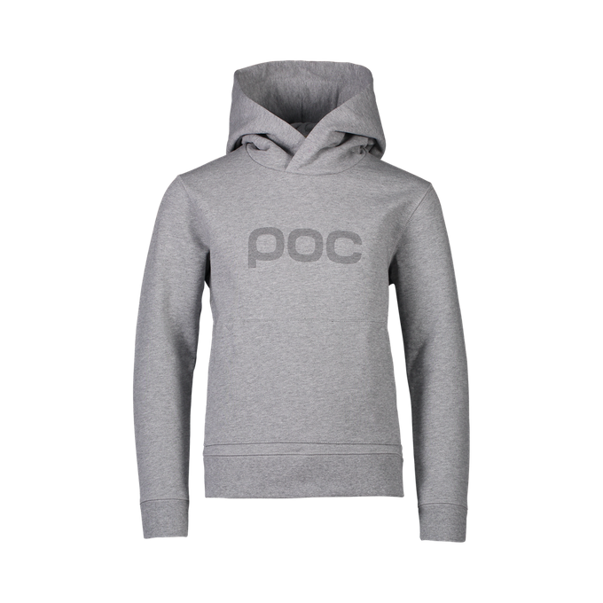 Mikina POC Hood Jr Grey Melange - 2023/24