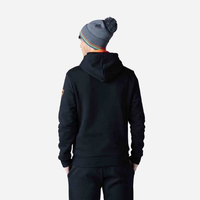 Mikina Rossignol Hero Hoodie Black - 2023/24