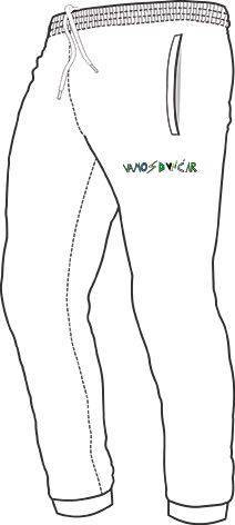 Nohavice ENERGIAPURA Sweatpant Nyco Lucas Braathen White/Vamos Dancar - 2022/23