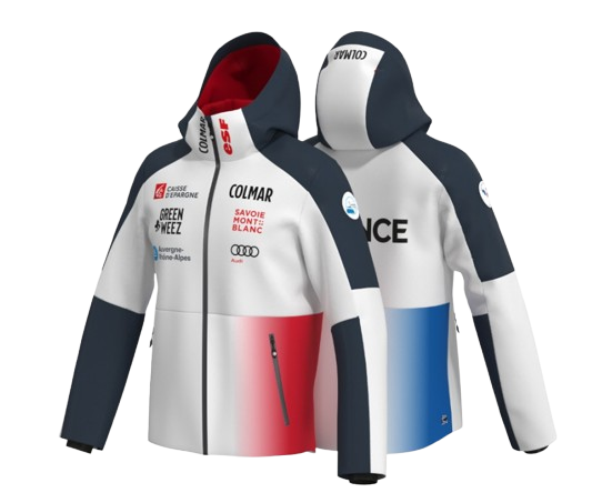 Pánska lyžiarska bunda Colmar Replica Ski Jacket White/Black/Blue/Red - 2024/25