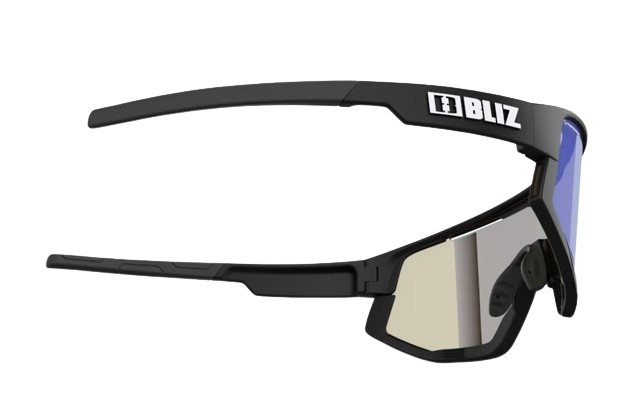 Slnečné okuliare BLIZ Vision Nano Photochromic Matt Black/Brown Blue Lenses