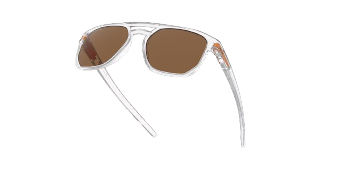 Slnečné okuliare OAKLEY Latch Beta Introspect Collection Prizm Bronze Lenses / Matte Clear Frame