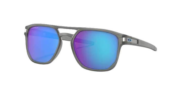 Slnečné okuliare Oakley Latch Beta Prizm Sapphire Polarized Lenses / Matte Grey Ink Frame