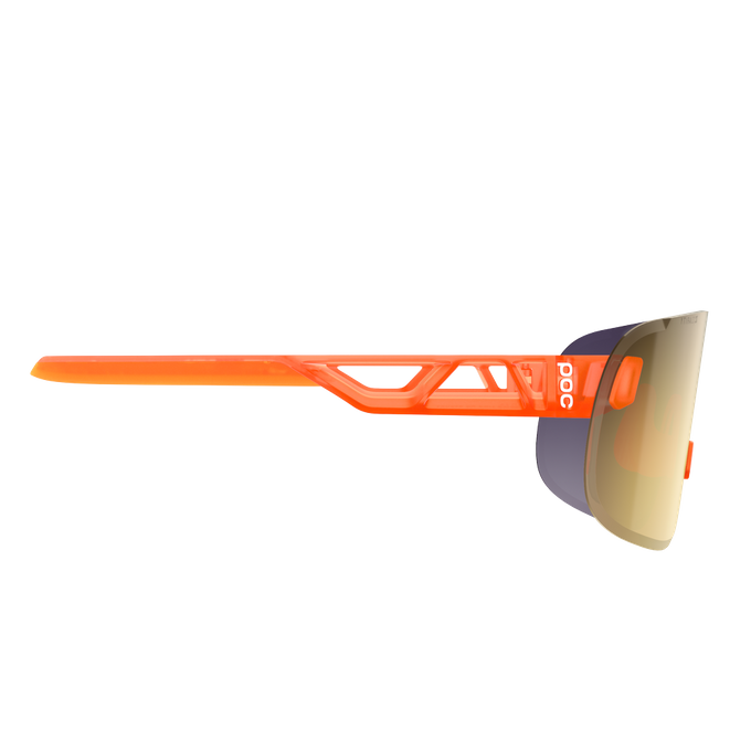 Slnečné okuliare POC Elicit Fluorescent Orange Translucent - 2024/25
