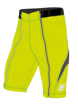 Šortky ENERGIAPURA New Wengen Color Adjustable Acid Green - 2021/22