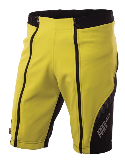 Šortky ENERGIAPURA Wengen Bicolor Yellow/Black Junior 