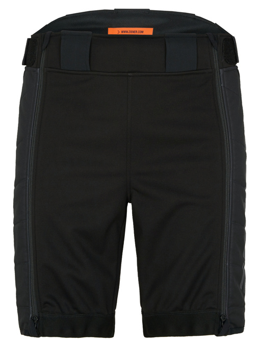 Šortky ZIENER RCE Softshell Shorts Junior Black - 2022/23