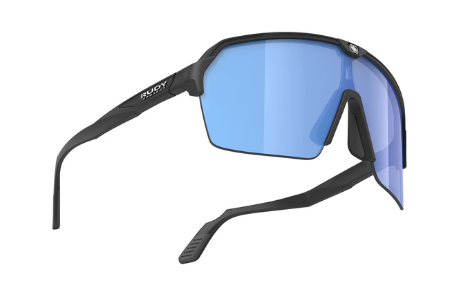 Sunglasses Rudy Project SPINSHIELD AIR BLACK MATTE - Multilaser Blue