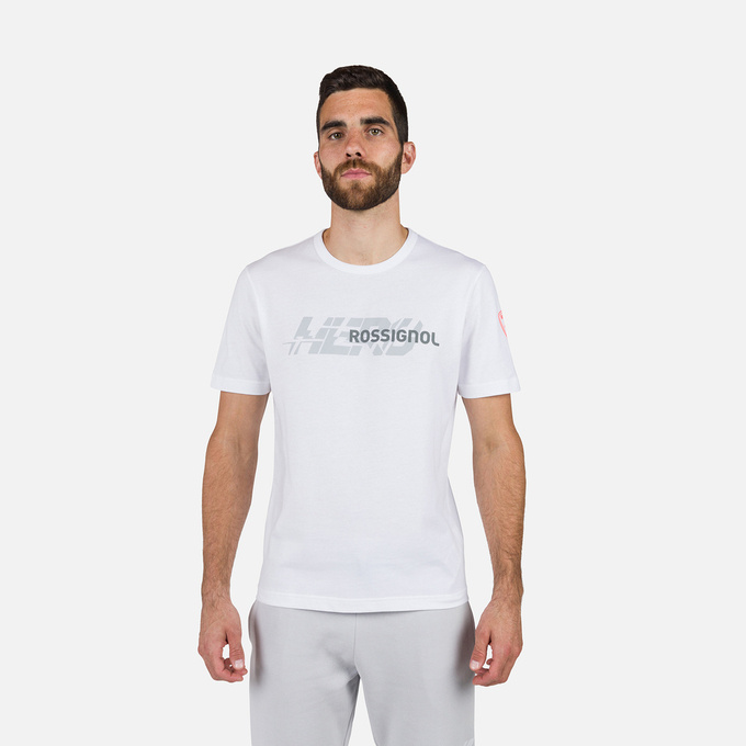 Tričko Rossignol New Hero Graphic Tee White - 2024/25