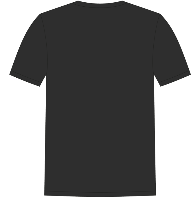 Tričko Van Deer Essential T-Shirt Black - 2024/25