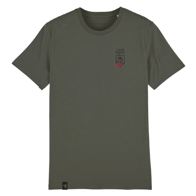 Tričko Van Deer Logo Shirt Khaki - 2023/24