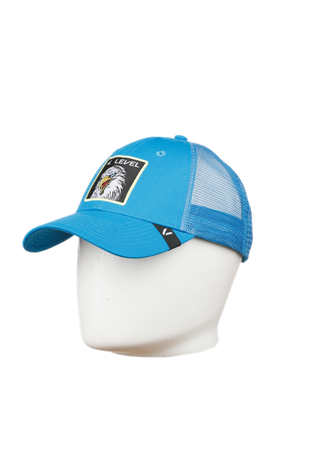 Viečko Level Cap Mesh Eagle Light Blue - 2023/24