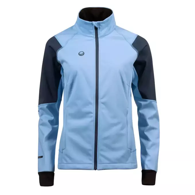 Women's Softshell Set Halti Nietos W XCT - Placid Blue