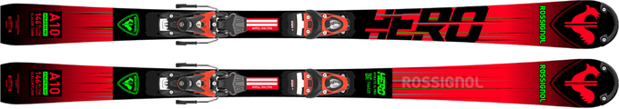 Zjazdové lyže Rossignol Hero Athlete SL Pro + Spx 10 GW B73 Hot Red - 2023/24