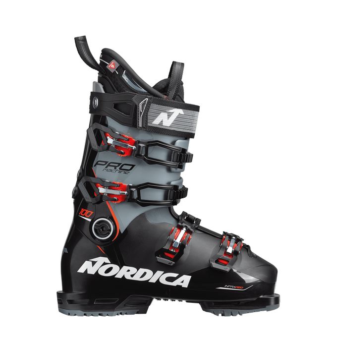 Zjazdové topánky NORDICA Pro Machine 100 GW Black/Grey/Red - 2022/23