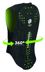 Chránič Komperdell Ballistic Vest Junior Black/Green - 2024/25