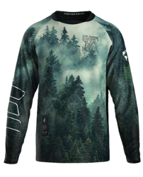 Cyklistický dres Energiapura Argo Long Sleeve T-shirt Life Forest - 2023