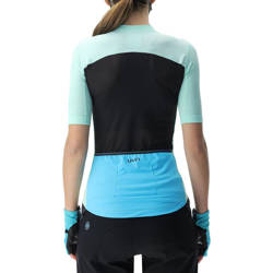 Cyklistický dres UYN Lady Biking Lightspeed Brook Green/Black - 2023