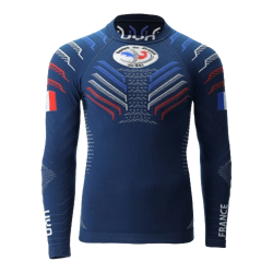 Funkčné tričko UYN Natyon 3.0 Junior France UW Shirt LG SL Turtle Neck - 2024/25