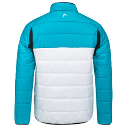 Izolační bunda HEAD Race Kinetic Jacket Junior Blue/White - 2024/25