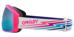 Lyžiarske okuliare Oakley Flight Tracker M White Bolt Prizm Snow Sapphire Iridium - 2024/25