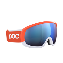 Lyžiarske okuliare POC Fovea Mid Clarity Comp+ Fluorescent Orange/Hydrogen White/Spektris Blue - 2022/23