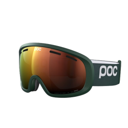 Lyžiarske okuliare POC Fovea Mid Pargasite Green/Partly Sunny Orange - 2024/25