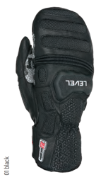 Lyžiarske rukavice LEVEL SQ CF Mitt Black - 2022/23