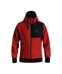 Mikina ENERGIAPURA Sweatshirt Full Zip With Hood Kopaonik Red - 2022/23