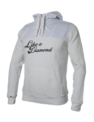 Mikina ENERGIAPURA Sweatshirt Svarte Like A Diamond White