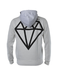 Mikina ENERGIAPURA Sweatshirt Svarte Like A Diamond White