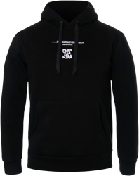 Mikina ENERGIAPURA Sweatshirt With Hood Lucan Black - 2023/24