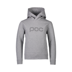 Mikina POC Hood Jr Grey Melange - 2023/24