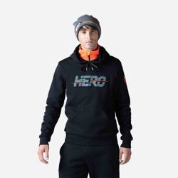 Mikina Rossignol Hero Hoodie Black - 2023/24