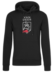 Mikina s kapucňou Van Deer Logo Hoodie Black - 2024/25