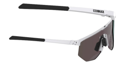 Slnečné okuliare BLIZ Hero White Matt Frame/Brown with Pink Lenses