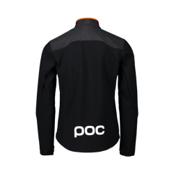 Softshell POC Race Jacket Uranium Black - 2024/25