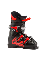 Zjazdové topánky Lange RSJ 50 Black-Electric Red - 2024/25